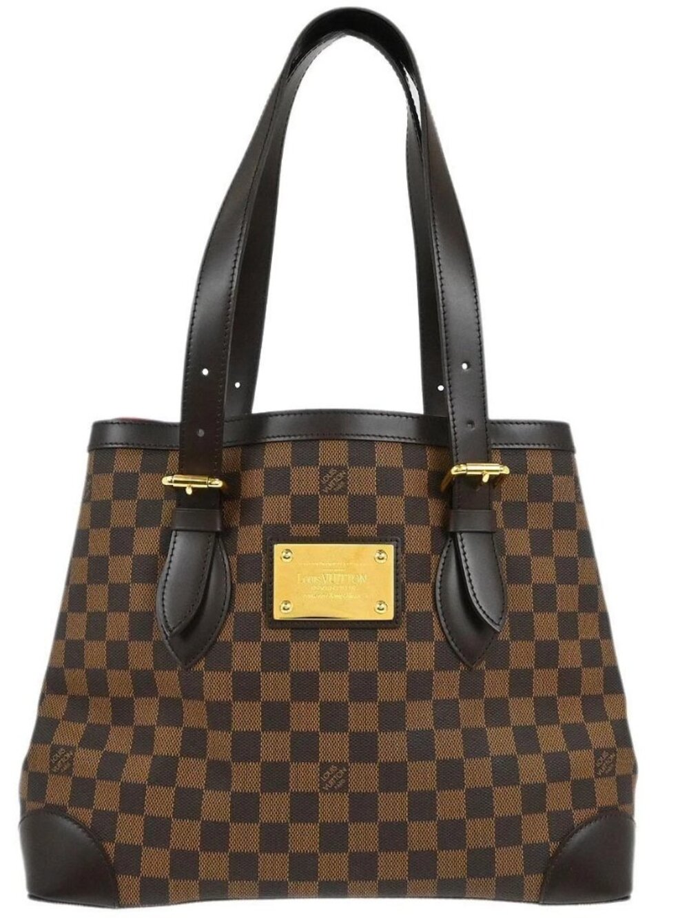 Louis Vuitton Damier Hampstead MM Tote Bag N51204 TH5108 117409